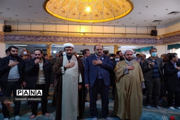 بزرگداشت هفتمین روز خاکسپاری شهید گمنام در اداره‌کل آموزش و پرورش فارس