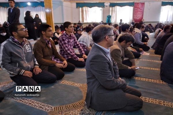 بزرگداشت هفتمین روز خاکسپاری شهید گمنام در اداره‌کل آموزش و پرورش فارس