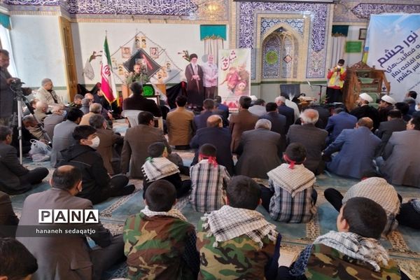 بزرگداشت هفتمین روز خاکسپاری شهید گمنام در اداره‌کل آموزش و پرورش فارس