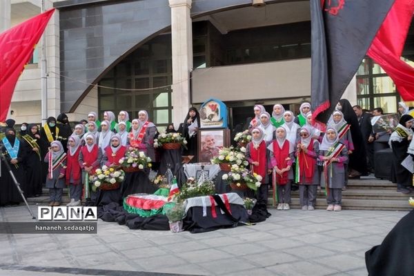 بزرگداشت هفتمین روز خاکسپاری شهید گمنام در اداره‌کل آموزش و پرورش فارس