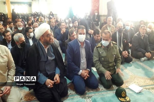 برگزاری مراسم هفتمین روز تدفین شهید گمنام و سومین سالگرد شهادت حاج قاسم سلیمانی در اداره‌کل آموزش و پرورش فارس