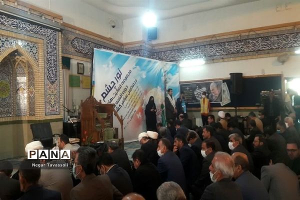 برگزاری مراسم هفتمین روز تدفین شهید گمنام و سومین سالگرد شهادت حاج قاسم سلیمانی در اداره‌کل آموزش و پرورش فارس