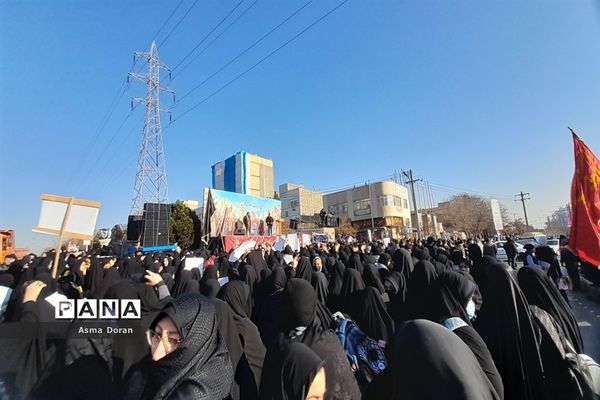 اجتماع بزرگ سربازان حاج قاسم در مشهد مقدس