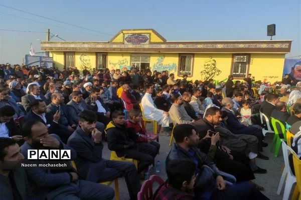 برگزاری مراسم سالگرد شهادت سردار د‌ل‌ها حاج قاسم سلیمانی در شادگان