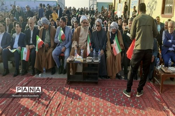 برگزاری مراسم سالگرد شهادت سردار د‌ل‌ها حاج قاسم سلیمانی در شادگان