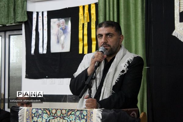 مراسم سالگرد شهادت سردار سلیمانی در گلوگاه