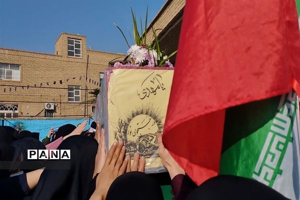 تشییع شهید گمنام در سومین سالگرد شهید حاج قاسم سلیمانی