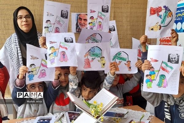 برگزاری مراسم گرامیداشت سالگرد شهادت حاج قاسم سلیمانی در مدارس شهرستان بهبهان