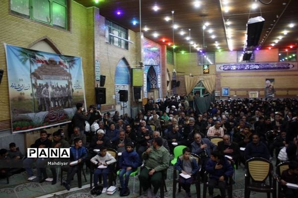 برگزاری مراسم با شکوه سومین سالگرد شهادت سردار قاسم سلیمانی در بخش جوادآباد