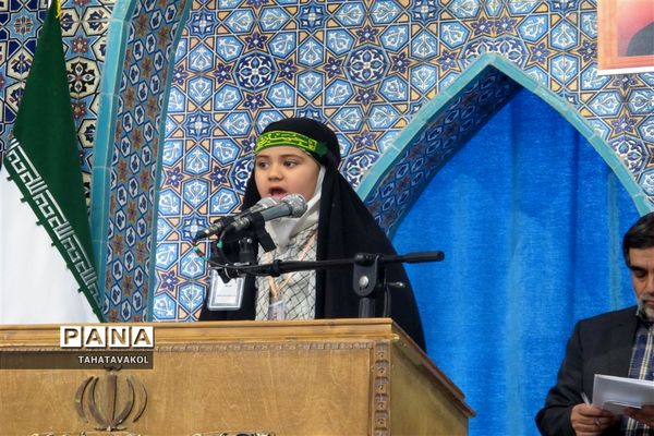 برگزاری نخستین عهدواره دانش‌آموزی شهید حاج قاسم سلیمانی در نماز جمعه شهرستان پردیس