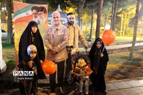 برپایی ایستگاه صلواتی توسط سازمان دانش‌آموزی استان سمنان‌
