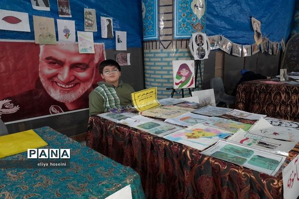 ایستگاه‌های سالگرد شهادت حاج قاسم سلیمانی در نمازجمعه شهرستان قدس