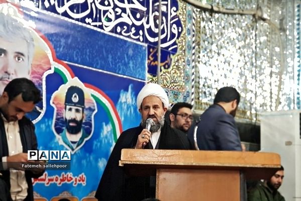 برگزاری مراسم گرامیداشت شهید منصور ستاری در شهرستان قرچک
