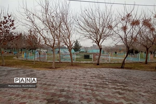 طبیعت زیبای بوستان شهید ندایی شهرستان اسلامشهر
