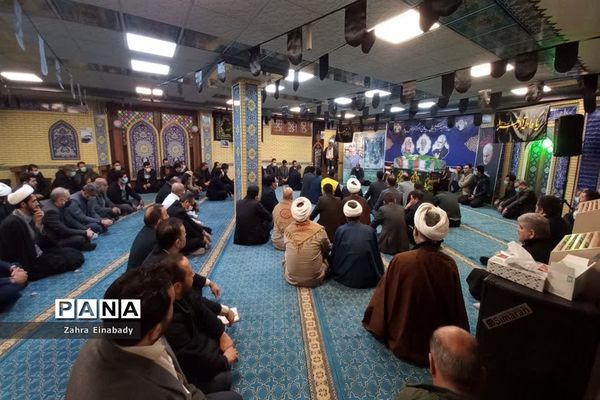 تشییع پیکر شهید گمنام در ادارات شهرستان ملارد