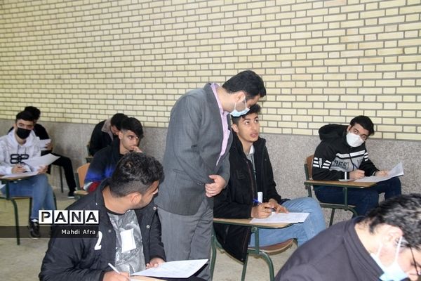 بازدید از حوزه‌های محل برگزاری امتحانات نهایی دی ماه در شهرستان بهبهان
