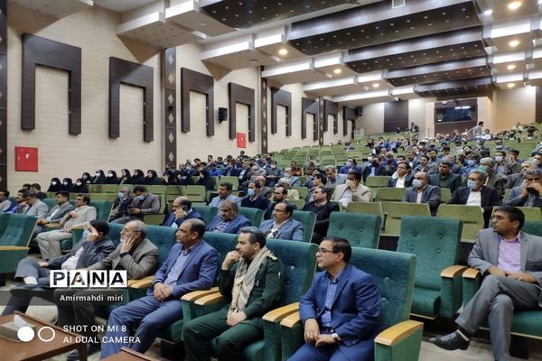 شهید گمنام در اداره‌کل آموزش و پرورش استان سیستان و بلوچستان