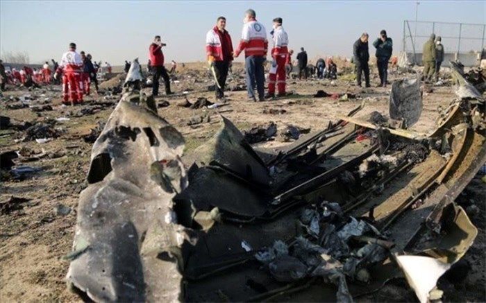 گلباران محل سانحه سقوط هواپیمای اوکراینی و غبار‌روبی مزار شهدا