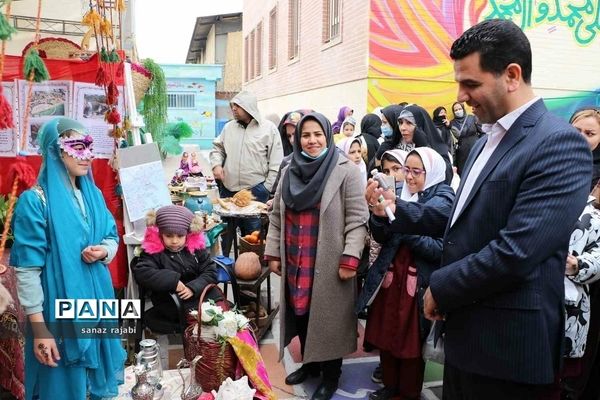 برگزاری جشنواره ایران‌شناسی در دبستان طواف معماریان ناحیه2 شهرری