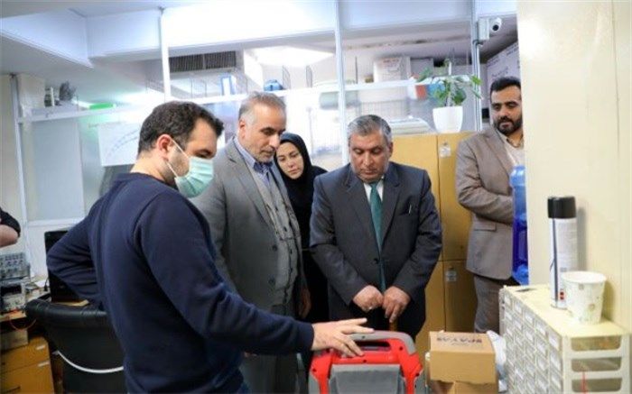 رئیس دانشگاه کوت عراق از پارک علم و فناوری دانشگاه تهران بازدید کرد