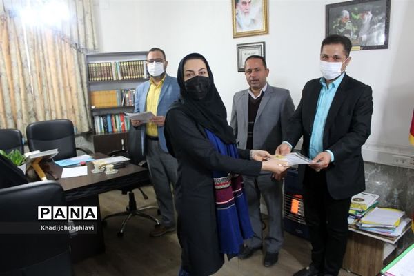 تقدیر از بانوان فرهنگی آموزش و پرورش شهرستان حمیدیه