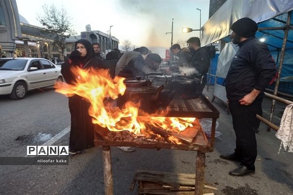 جشن ولادت حضرت زهرا در قائمشهر