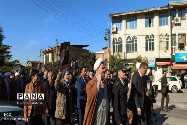 اقامه نماز جمعه شهرستان میاندورود