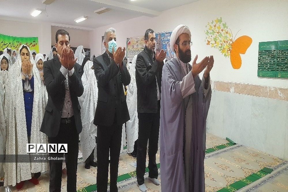 افتتاح نمازخانه مدرسه حضرت مریم متوسطه اول بوشهر