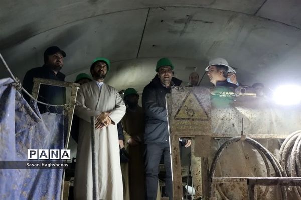 بازدید امام جمعه اسلامشهر از روند اجرای پروژه مترو میدان نماز