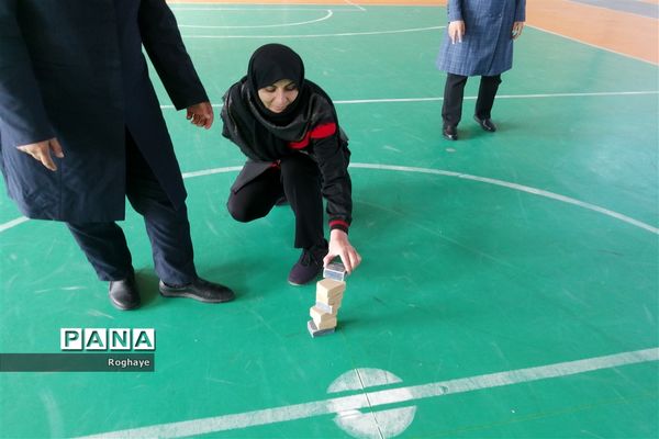 برگزاری مسابقات ورزشی بین مسئولان بانوان ادارات شهرستان خاتم