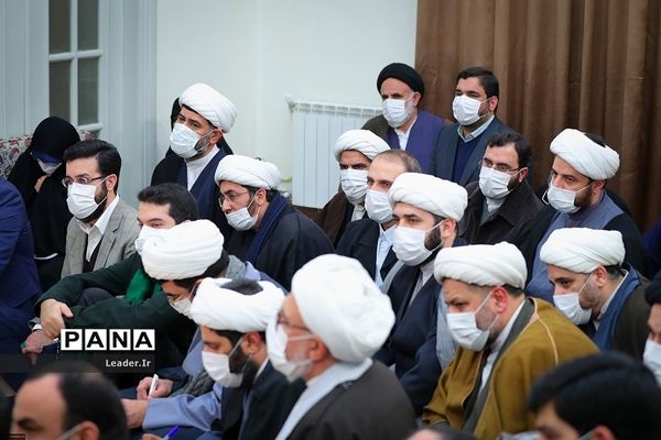 دیدار جمعی از مسئولان سازمان تبلیغات اسلامی با رهبر انقلاب