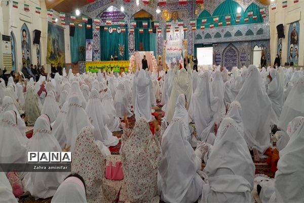 آغاز فصل تقریب و بندگی به درگاه الهی فرشتگان خداوند در شهرستان نور