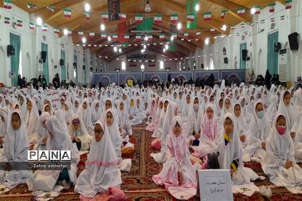 آغاز فصل تقریب و بندگی به درگاه الهی فرشتگان خداوند در شهرستان نور