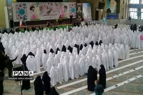 جشن عبادت دختران در قائمشهر