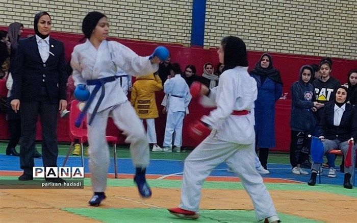 شرکت بیش از صد کاراته‌کار در اولین دوره مسابقات کاراته‌وان شهرستان شهریار/ فیلم