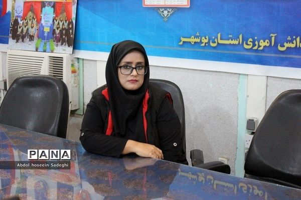 بازدید مدیر امور مالی سازمان دانش‌آموزی کشور از بوشهر