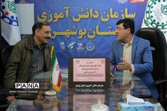 بازدید مدیر امور مالی سازمان دانشآموزی کشور از بوشهر