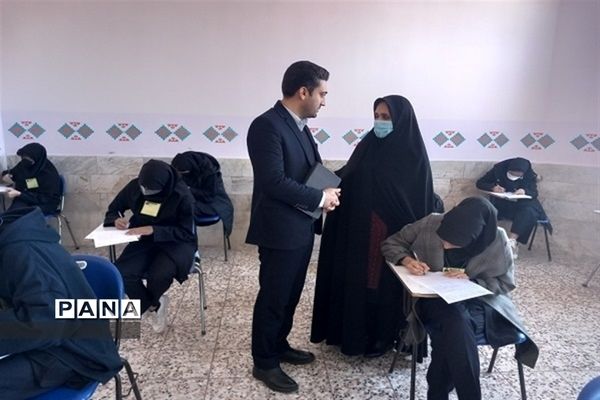 برگزاری امتحانات داخلی متوسطه اول و دوم شهرستان بیرجند پس از یک هفته تعطیلی