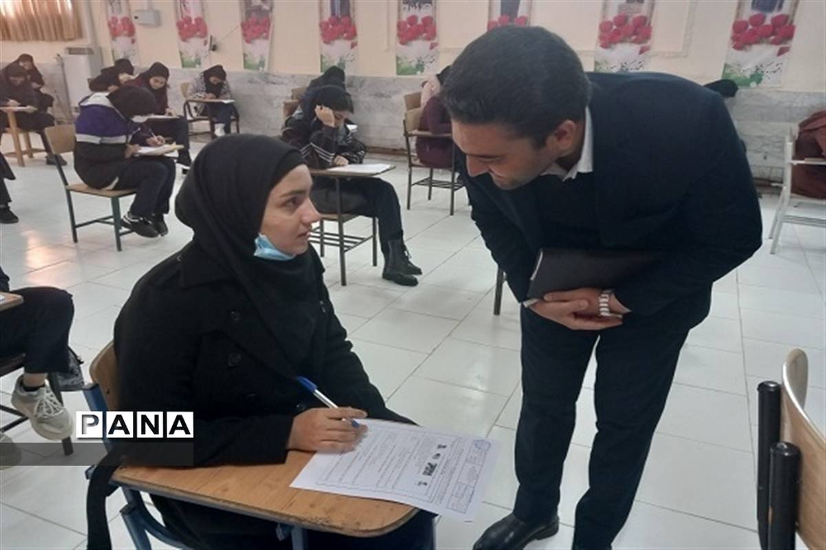 برگزاری امتحانات داخلی متوسطه اول و دوم شهرستان بیرجند پس از یک هفته تعطیلی