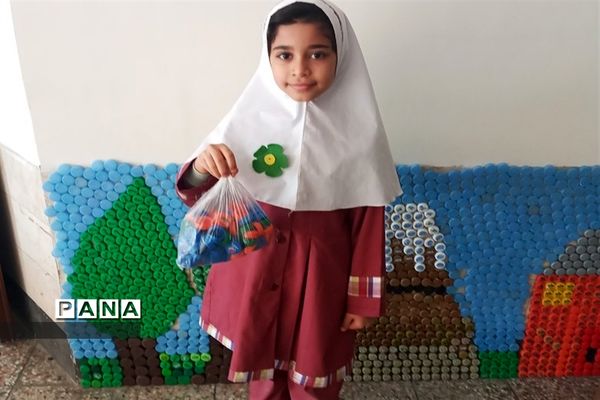 خرید یک ویلچر هدیه با جمعآوری درب بطریهای پلاستیکی