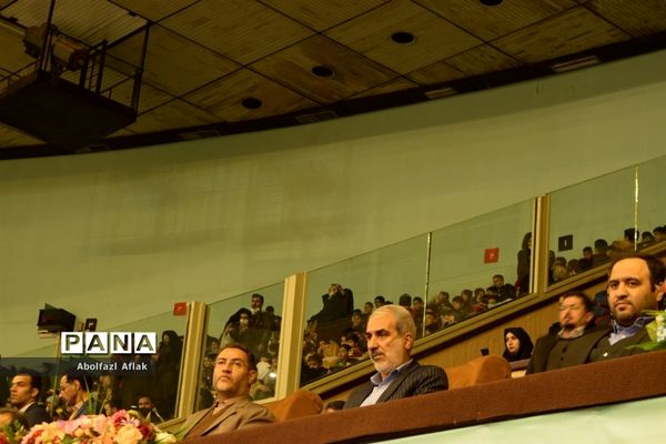 در آستانه سالروز پیروزی انقلاب اسلامی جشن فرزندان انقلاب در ورزشگاه آزادی