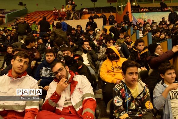 در آستانه سالروز پیروزی انقلاب اسلامی جشن فرزندان انقلاب در ورزشگاه آزادی