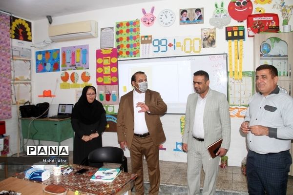 بازدید منطقه ای از اجرای طرح جهش در مدارس ابتدایی شهرستان بهبهان