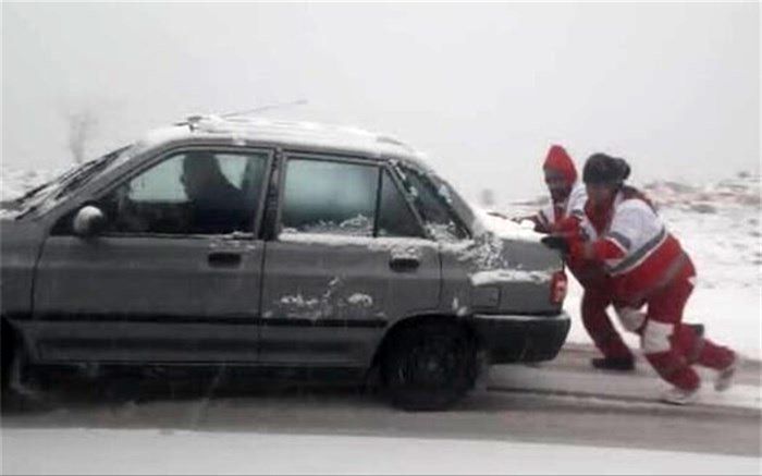 آماده‌باش هلال احمر برای بارش برف و باران در ۱۹ استان کشور