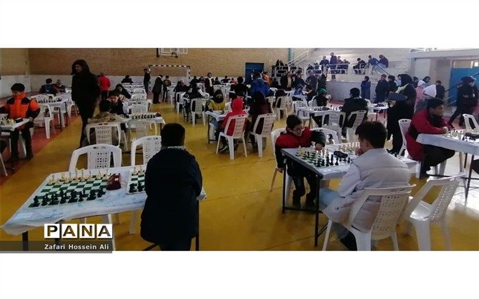 برگزاری آیین تجلیل از نفرات برتر مسابقه شطرنج کشوری ریتد جام کوثر در شیروان