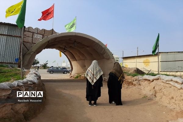 دانش‌آموزان دماوند در اردوی راهیان نور، جا پای شهدا گذاشتند