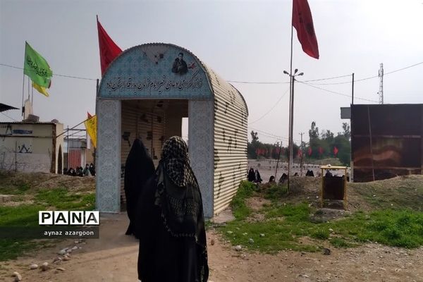 حضور دانش‌آموزان قائمشهری در یادمان عملیات فتح المبین