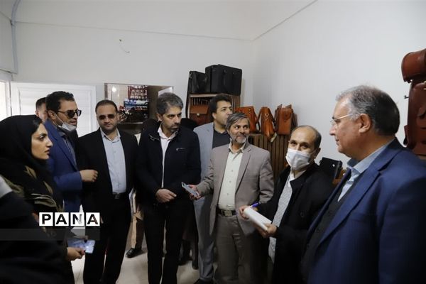 بازدید خبرنگاران از پروژه‌های مختلف شهرداری بیرجند