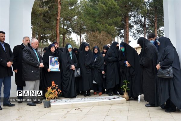 مراسم افتتاحیه حسینیه دانش‌آموزی ثامن الحجج در اردوگاه منتظری شهرستان شهریار