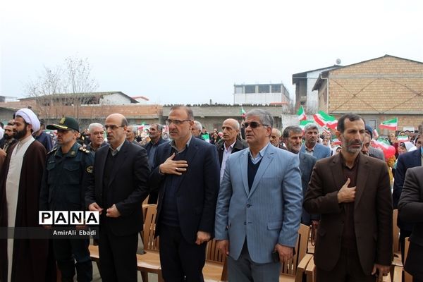 نواختن زنگ انقلاب اسلامی در مازندران